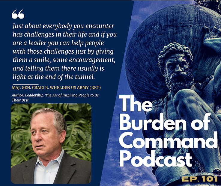 Burden of Command Podcast Poster